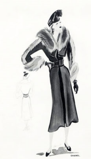 Drawing Chanel - The Fashion Illustrators from 1915 through the 1930's