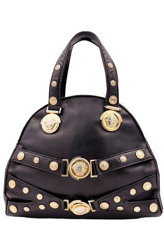 1992 Gianni Versace Original Miss SM Collection Medusa Handbag