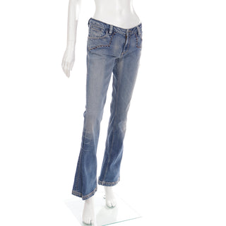 2000s Vintage Antik Denim Vintage Low Rise Denim Jeans flare