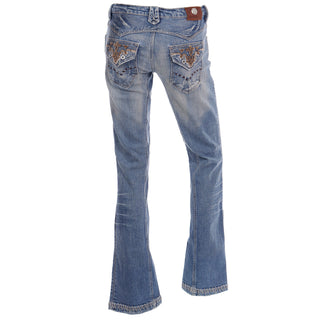2000s Vintage Antik Denim Vintage Low Rise Denim flare Jeans 