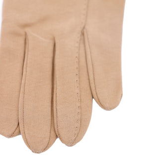 1970s Christian Dior Sea Island Cotton Womens Gloves 7