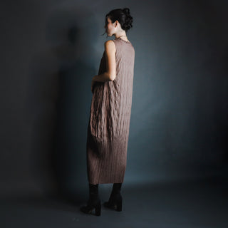 Vintage Issey Miyake Sleeveless Pleated Dress