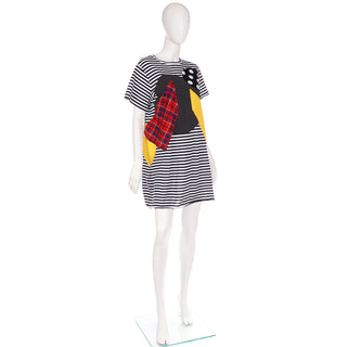 Junya Watanabe for Comme des Garcons Used Patchwork Tee Shirt Vintage Dress