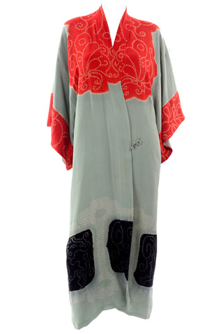 Gumps 1930's Silk Long Kimono