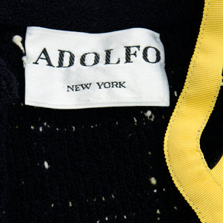 Adolfo New York Vintage Chanel Style Skirt & Jacket Suit