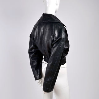 80s Alaia Vintage Leather Jacket