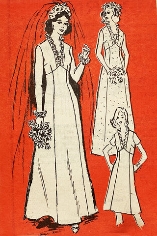 Anne Adams 4751 Vintage Dress Pattern Mail order wedding