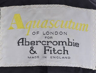 Aquascutum Herringbone Wool Vintage Coat - Dressing Vintage