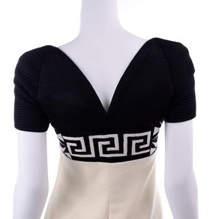 Greek Key pattern Atelier Versace Dress