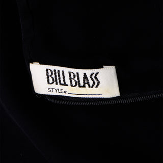 Bill Blass Vintage Sheer Silk Designer Beaded Sequin Long Evening Skirt
