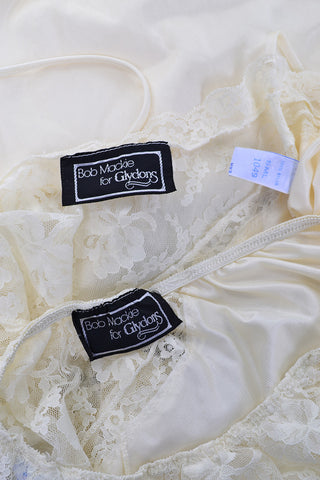 Bob Mackie for Glydons Vintage Sleepwear Camisole Shorts
