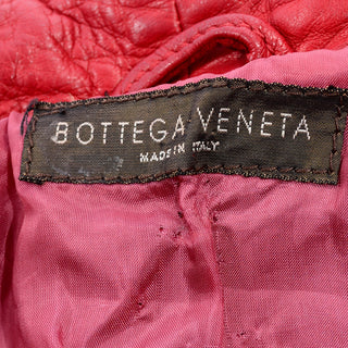 Bottega Veneta Italy Clothing Label