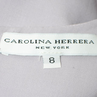 Carolina Herrera Vintage Purple Dress size 8