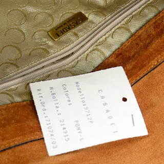 2003 Casadei Italy Suede & Pony Fur Handbag and Size 6B Shoes