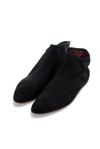 Vintage Emilio Pucci black booties boots Size 7 - Dressing Vintage