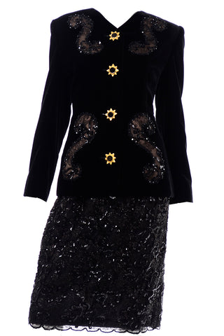 Givenchy-Couture-Vintage Evening-Suit-Dress-Alternative