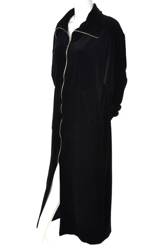 Donna Karan Black Label Vintage Plush Robe