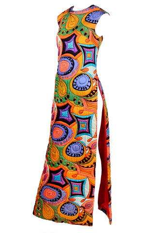 Dynasty multi colored maxi dress 