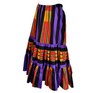 Emanuel Ungaro Nan Duskin Vintage Skirt 1970s Peasant