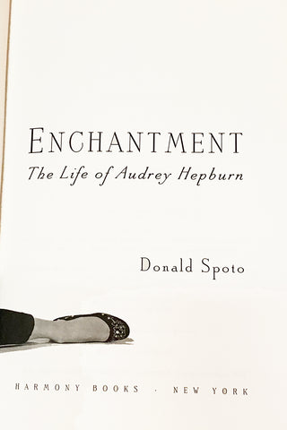 Enchantment Life of Audrey Hepburn Book By Donald Spoto 