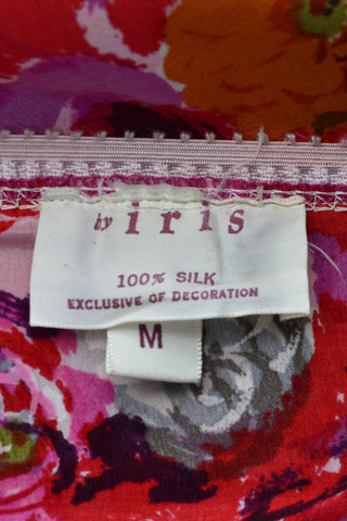 Floral Vintage Iris Lingerie Silk Slip Sylvia Pedlar