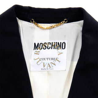 ON HOLD / Rare Vintage Franco Moschino Couture Juvant Ace of Hearts Blazer Jacket