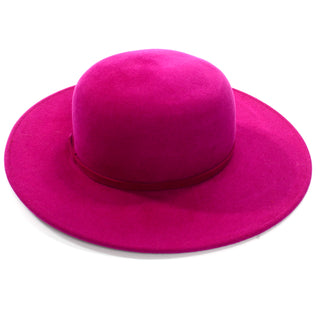 Frank Olive I Magnin Fuchsia Hat