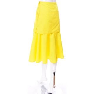 Gianni Versace layered skirt with large pocket