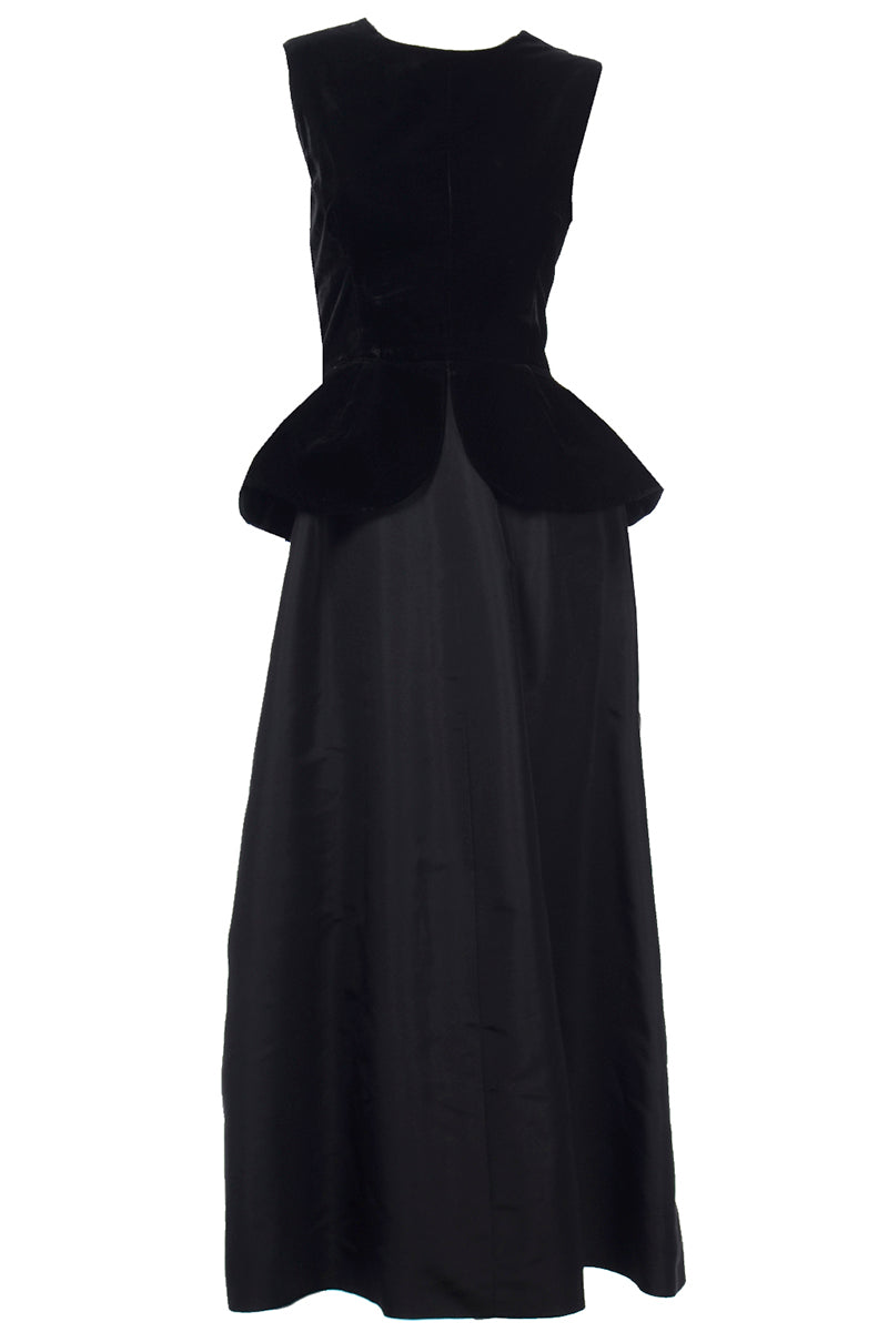 givenchy evening dresses Vintage Couture Dress Black Velvet & Taffeta Gown This show Color:Moonlight Anne Hathaway's Sheer Cutout dress-2026
