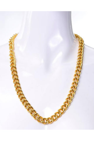 Gold Givenchy chain necklace 24"