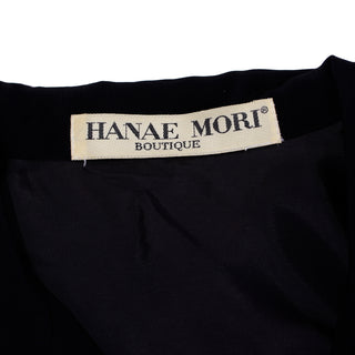 1980s Hanae Mori Boutique Label