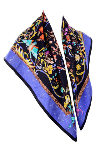 Hermes Pierres d'Orient et d'Occiden vintage scarf