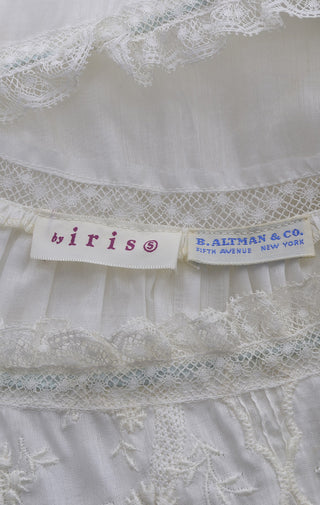 Lace Iris Lingerie Sylvia Pedlar Vintage Babydoll Nightgown