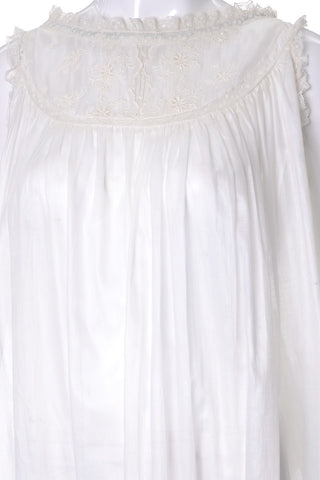 White Iris Lingerie Sylvia Pedlar Vintage Babydoll Nightgown