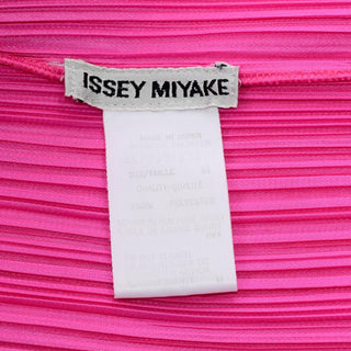 Vintage Issey MIyake label 