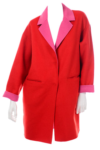 Kate Spade Red and Pink Coat