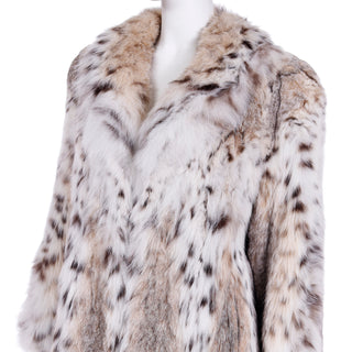 1980s Schumacher Furs Vintage Lynx Coat