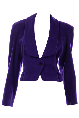 Norma Walters Deadstock Vintage purple jacket
