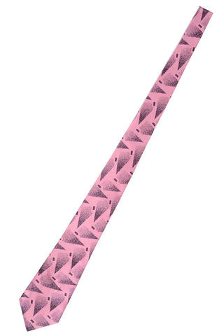 Vintage Oscar de la Renta Retro Pink Men's Tie