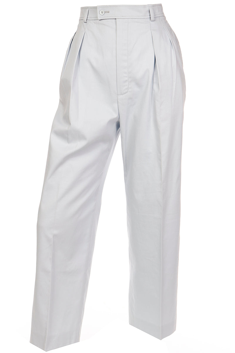 Yellow And Blue Printed Trousers