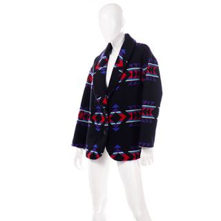 Vintage Wool Pendleton Blanket Jacket