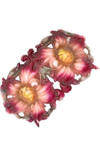 Vintage Celluloid Plastic Brooch Flowers