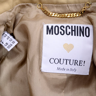 Moschino Couture Franco Moschino Survival Jacket Vintage 1991