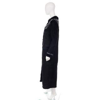 2007 Valentino Vintage Sheepskin Leather Coat