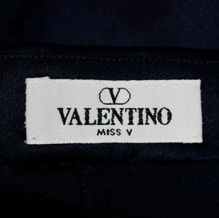 1970's Miss V Valentino Blouse Label