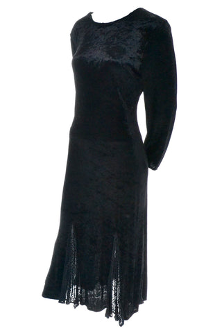 Vintage Top Notch Great Britain Kriss Velvet Dress
