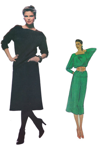 1979 Vogue 2280 American Designer Geoffrey Beene Dress Pattern