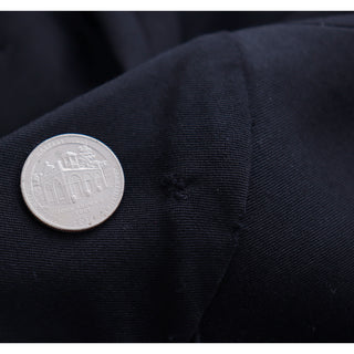 2000s Yohji Yamamoto Black Jacket w Zipper Button Holes & Pockets Size 1 Japan