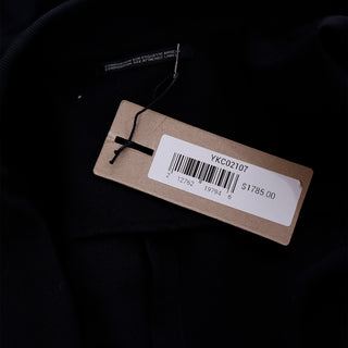 2000s Yohji Yamamoto Black Jacket w Zipper Button Holes & Pockets $1785 Price Tag