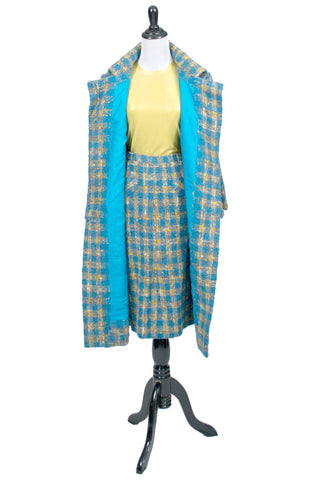 1960s Vintage Coat and Skirt Ramuz Switzerland - Dressing Vintage